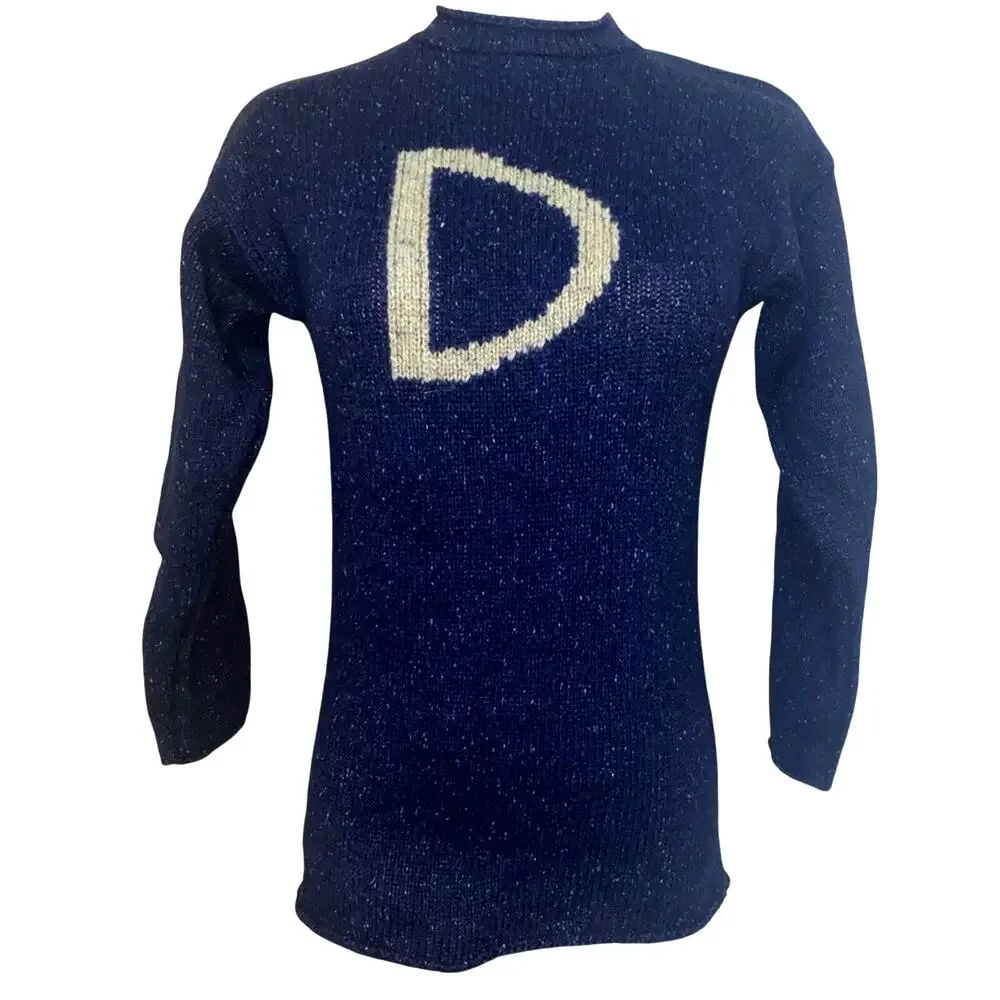 Wizarding World of Harry Potter Universal Studios Wool D Sweater Blue Adult XS